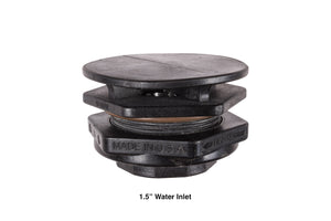 Top Fires 33" Concrete GFRC Water Bowl Round OPT-33RWO - The Outdoor Fireplace Store