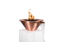 Load image into Gallery viewer, Top Fires 24&quot; Copper Fire &amp; Water Bowl Electronic OPT-101-24NWCBE - The Outdoor Fireplace Store