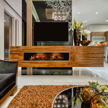 Load image into Gallery viewer, Dimplex Opti-V™ Duet Built-In Electric Fireplace VF5452L