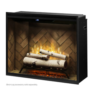 Dimplex 36" Revillusion Potrait Weathered Concrete Electric Firebox RBF36PWC - The Outdoor Fireplace Store
