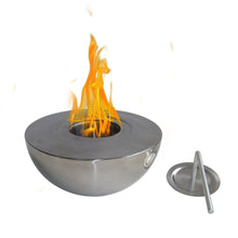 Load image into Gallery viewer, Anywhere Fireplace Sutton Indoor/Outdoor Fireplace - Stainless Steel - The Outdoor Fireplace Store