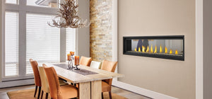 Napoleon Vector™ 74 See Through Direct Vent Gas Fireplace LV74N2 - The Outdoor Fireplace Store