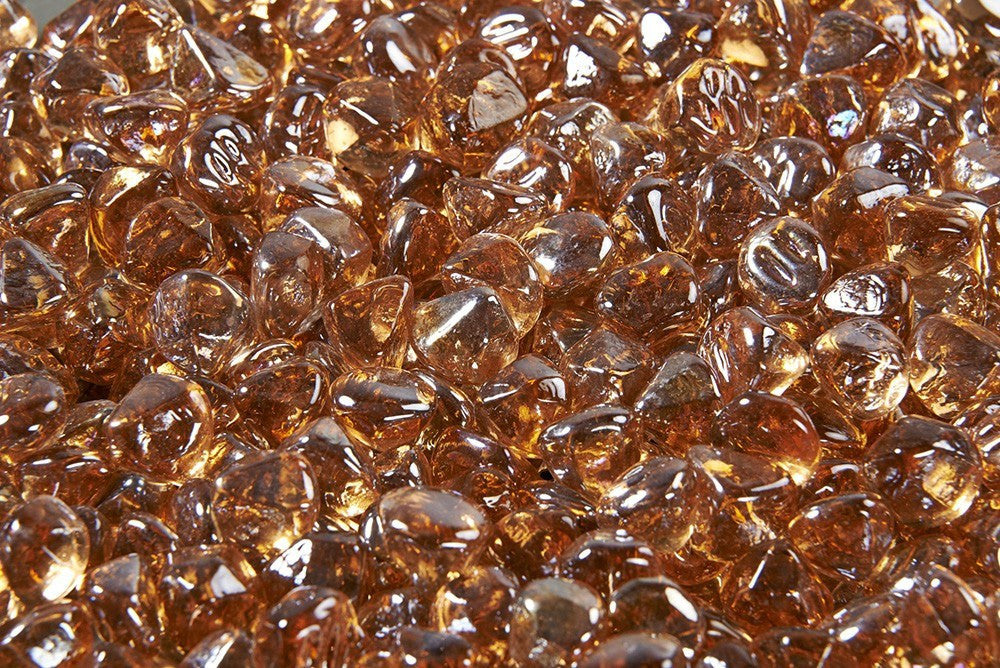Outdoor GreatRoom Fire Media Crystal Fire Diamonds Large Copper 5 lbs - The Outdoor Fireplace Store