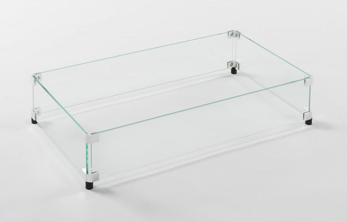 Outdoor GreatRoom Glass Wind Guard GLASS GUARD-1224 - The Outdoor Fireplace Store