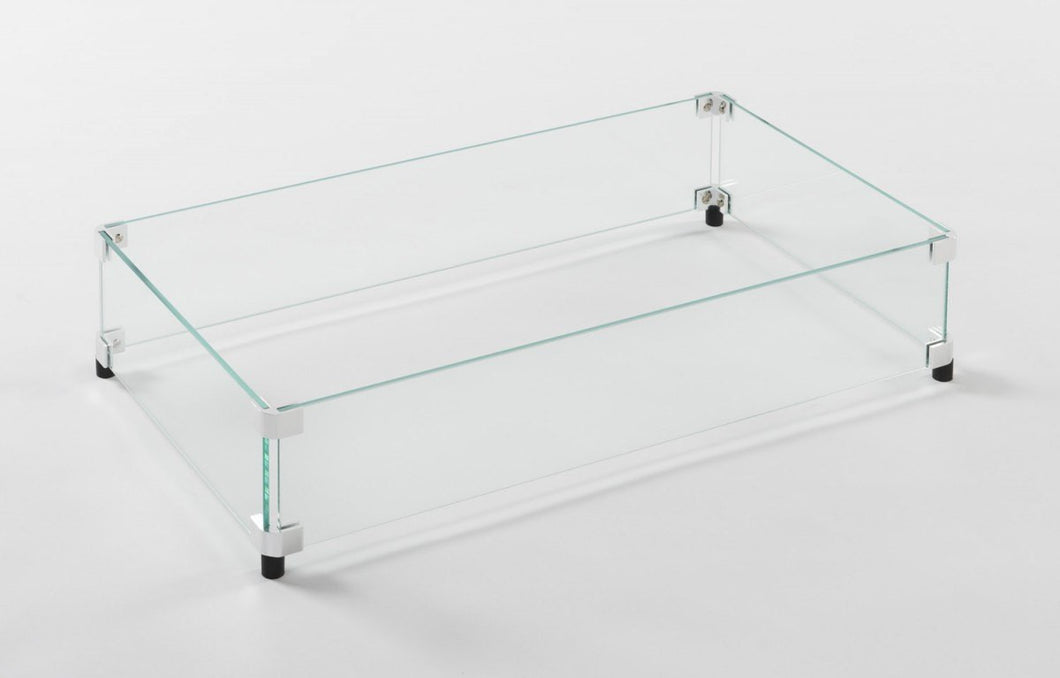 Outdoor GreatRoom Glass Wind Guard GLASS GUARD-1224 - The Outdoor Fireplace Store