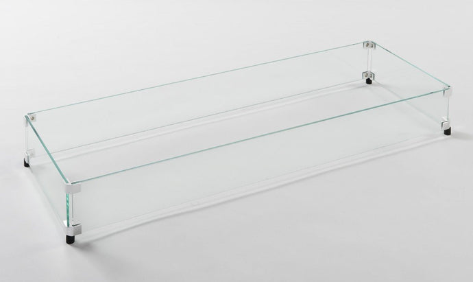 Outdoor GreatRoom Glass Wind Guard GLASS GUARD-1242 - The Outdoor Fireplace Store
