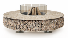 Load image into Gallery viewer, AK47 Design Zero Keramik Arlecchino 1500 mm Wood-Burning Fire Pit - The Outdoor Fireplace Store