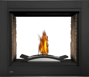 Napoleon Ascent Multi-View Direct Vent Gas Fireplace See-Thru BHD4ST - The Outdoor Fireplace Store
