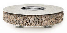 Load image into Gallery viewer, AK47 Design Zero Keramik Bianco Greco 1500 mm Wood-Burning Fire Pit