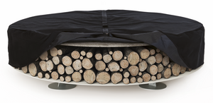 AK47 Design Zero Keramik Botticino Dorato 1500 mm Wood-Burning Fire Pit - The Outdoor Fireplace Store
