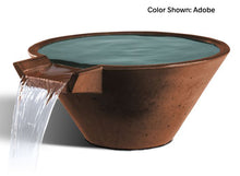 Load image into Gallery viewer, Slick Rock Cascade Conical Water Bowl - The Outdoor Fireplace Store