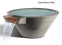 Load image into Gallery viewer, Slick Rock Cascade Conical Water Bowl - The Outdoor Fireplace Store