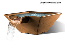 Load image into Gallery viewer, Slick Rock Cascade Square Water Bowl - The Outdoor Fireplace Store