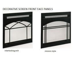 Superior Decorative Front Face Panel Interlocking Arch Style FFEP-33IA - The Outdoor Fireplace Store