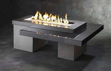 Load image into Gallery viewer, Outdoor GreatRoom Linear Uptown Fire Pit Table Black Granite UPT-1242 - The Outdoor Fireplace Store