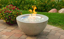 Load image into Gallery viewer, Outdoor GreatRoom Round Cove Fire Bowl 20&quot; Supercast Concrete CV-20 - The Outdoor Fireplace Store