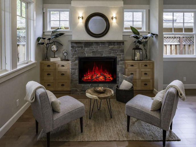 Modern Flames Modern Flames Redstone Built-in Electric Fireplace - The Outdoor Fireplace Store