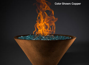 Slick Rock Ridgeline Conical Fire Bowl - Match Lit - The Outdoor Fireplace Store
