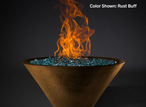 Slick Rock Ridgeline Conical Fire Bowl - Match Lit - The Outdoor Fireplace Store