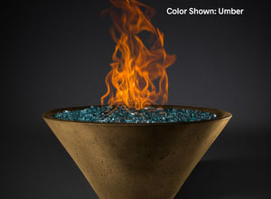 Slick Rock Ridgeline Conical Fire Bowl - Match Lit - The Outdoor Fireplace Store