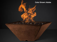 Load image into Gallery viewer, Slick Rock Ridgeline Square Fire Bowl - Match Lit - The Outdoor Fireplace Store