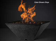Load image into Gallery viewer, Slick Rock Ridgeline Square Fire Bowl - Match Lit - The Outdoor Fireplace Store