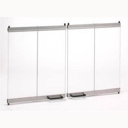 Superior Stainless on Bronze Tinted Glass Panel GEP-36BS - The Outdoor Fireplace Store