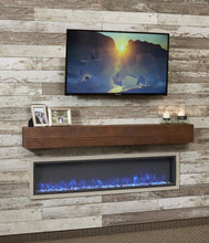 Load image into Gallery viewer, Outdoor GreatRoom Tavern Linear Supercast Wood Mantel GWMT - The Outdoor Fireplace Store