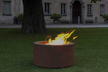 Load image into Gallery viewer, AK47 Design Mangiafuoco Vintage Brown 800 mm Wood-Burning Fire Pit-The Outdoor Fireplace Store